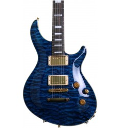 Marine Blue Quilted Maple  ESP E-II Mystique