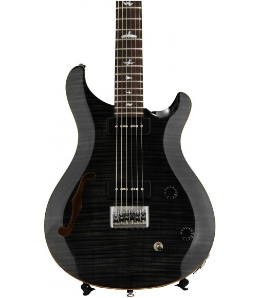 Baritone, Gray Black  PRS SE 277 Semi-hollow Soapbar