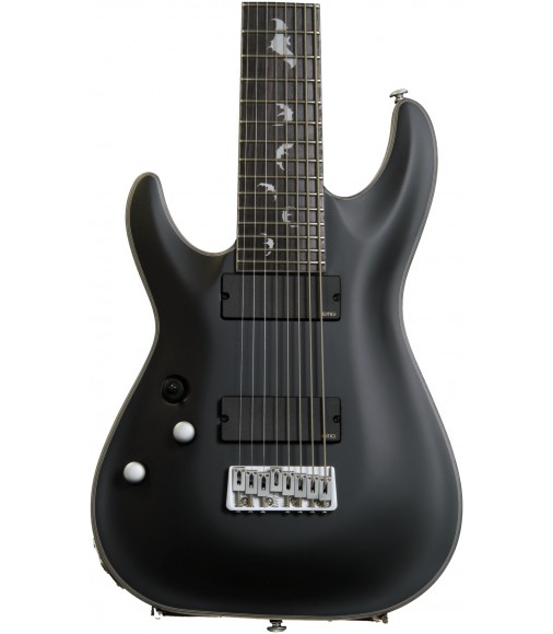 Satin Black, Lefty  Schecter Damien Platinum 8