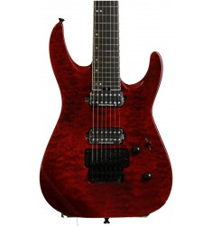 Transparent Red, 7-string  Jackson Pro DK7-Q Dinky