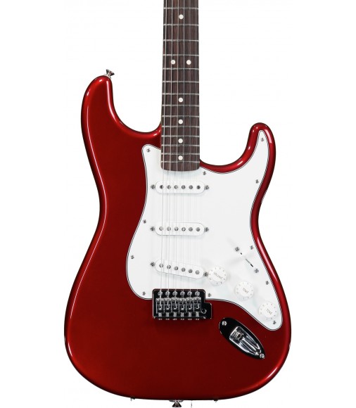 Candy Apple Red, Rosewood  Fender Standard Stratocaster