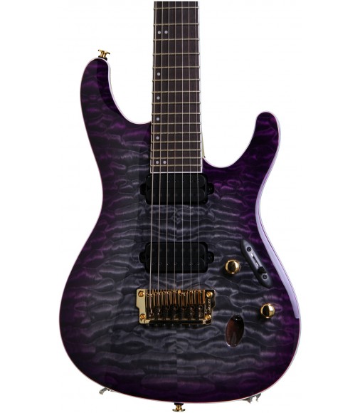 Dark Purple Doom Burst  Ibanez S5527QFX