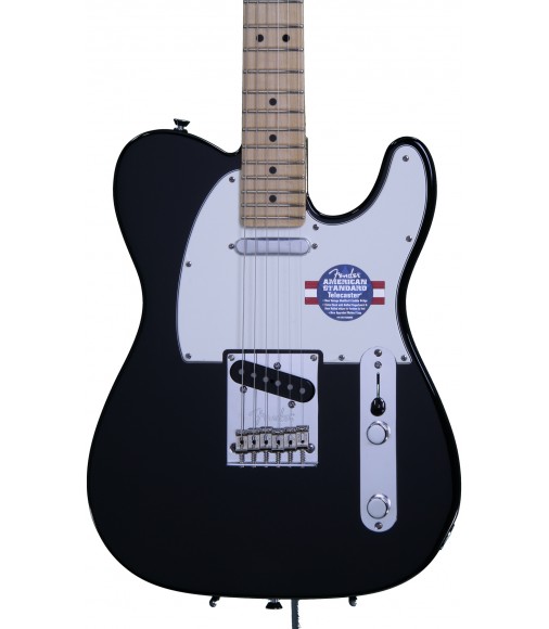 Black  Fender American Standard Telecaster, Maple