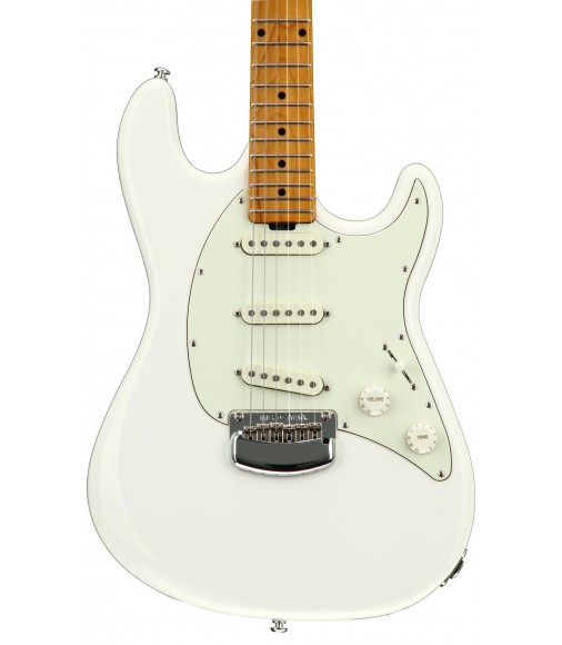 Ivory White  Ernie Ball Music Man Cutlass