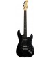 Black, Rosewood Fingerboard  Fender Standard Stratocaster HH