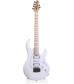 White  Ernie Ball Music Man Silhouette HSH