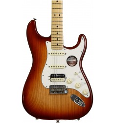 Sienna Sunburst, Maple  Fender American Standard Stratocaster HSS Shawbucker