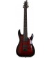 Schecter Damien Elite-7 Crimson Red Burst 