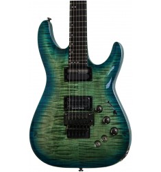 Aquaburst  Schecter BlackJack SLS C1 FR-S Sweetwater Exclusive