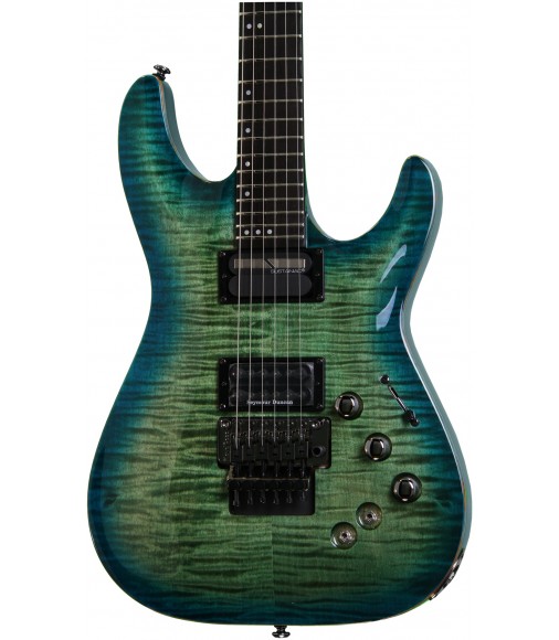 Aquaburst  Schecter BlackJack SLS C1 FR-S Sweetwater Exclusive