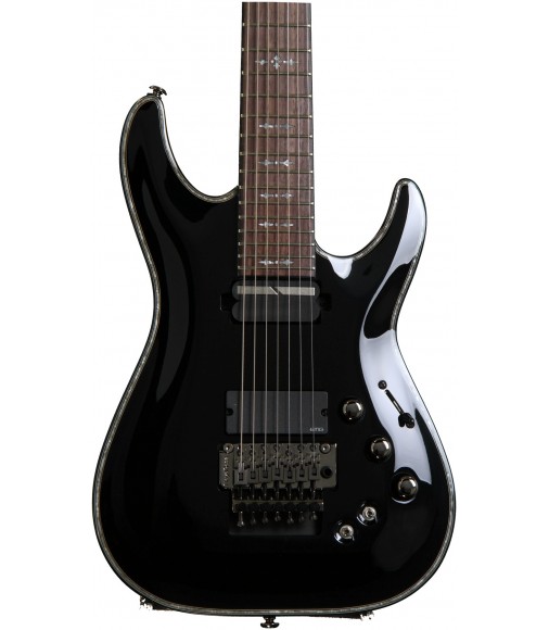 Black  Schecter Hellraiser C-7 FR-S