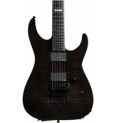 Flamed Maple, See Thru Black  ESP E-II M2