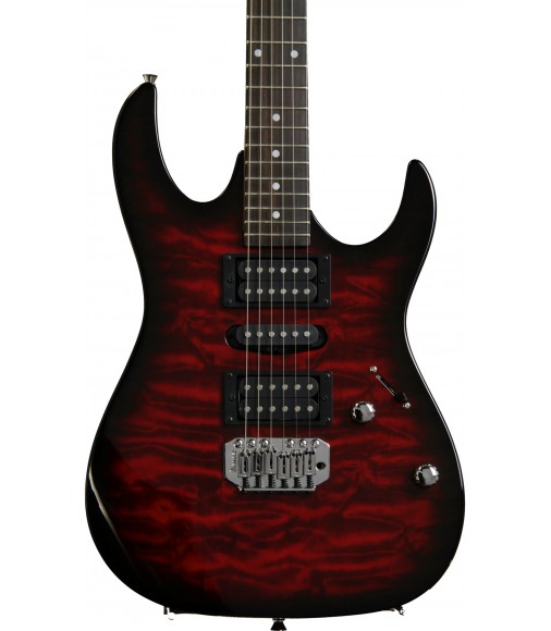 Trans Red Burst  Ibanez GIO GRX70QA