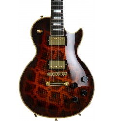 Rattler Burst  Cibson Custom C-Les-paul Custom Limited