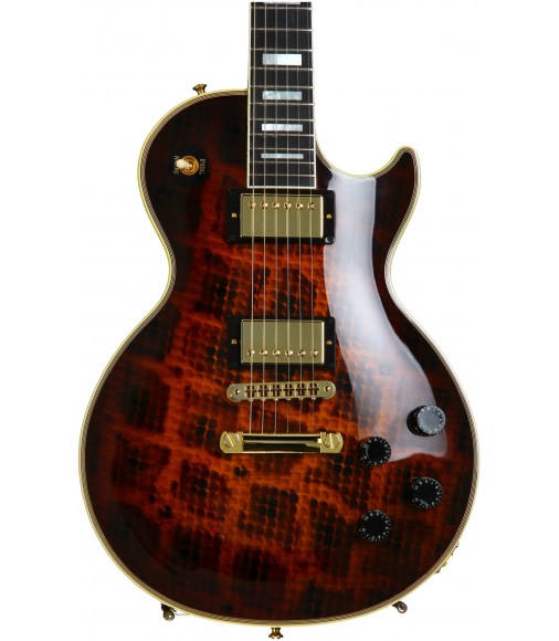 Rattler Burst  Cibson Custom C-Les-paul Custom Limited