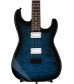 Transparent Blue Burst  Charvel Pro-Mod San Dimas Style 1 HH HT