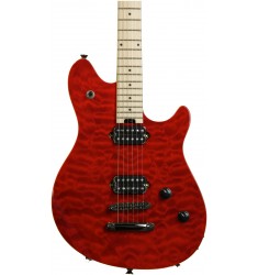 Trans Red Quilt, Tuna-Matic bridge  EVH Wolfgang Standard