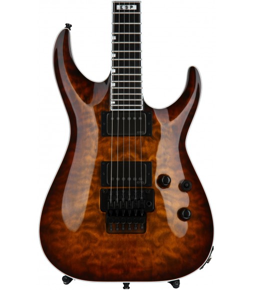 Tiger Eye Sunburst  ESP E-II Horizon FR-II