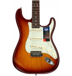 Tobacco Sunburst, Ash Body  Fender American Elite Stratocaster, Rosewood