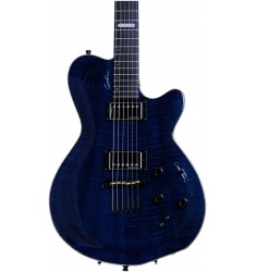 Trans Blue Flame AA  Godin LGX-SA