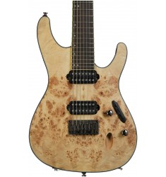 Natural Flat, 7-String  Ibanez S7721PB