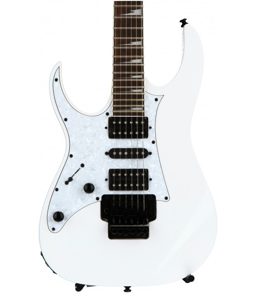 White, Left-handed  Ibanez RG450DXB