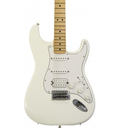 Arctic White, Maple  Fender Standard Strat HSS