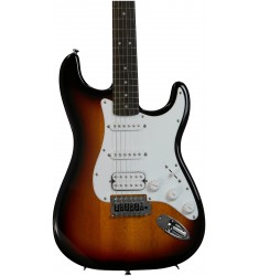 Brown Sunburst  Squier Bullet Strat with Tremolo HSS