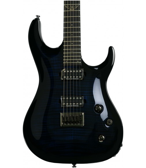 Transparent Blueburst  Washburn Parallaxe PXMTR20 Trevor Rabin Signature Model