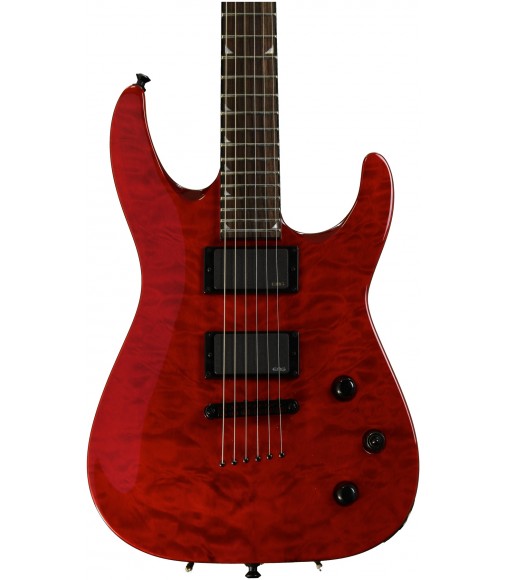 Transparent Red  Jackson Soloist SLATTXMGQ3-6