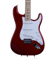 Candy Apple Red, Maple  Fender Standard Stratocaster