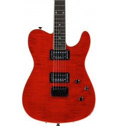 Red Trans  Fender Custom Telecaster FMT HH