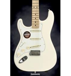 Olympic White, Maple  Fender American Standard Stratocaster, Left Handed