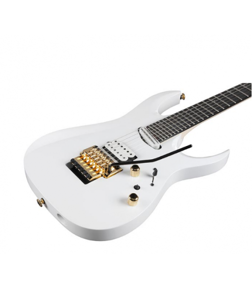 Ibanez RGA622XH Electric Guitar with DiMarzio Fusion Edge Pickups in Black and White Finishes