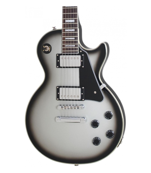 Cibson Limited Edition C-Les-paul Custom PRO Electric Guitar Silver Burst