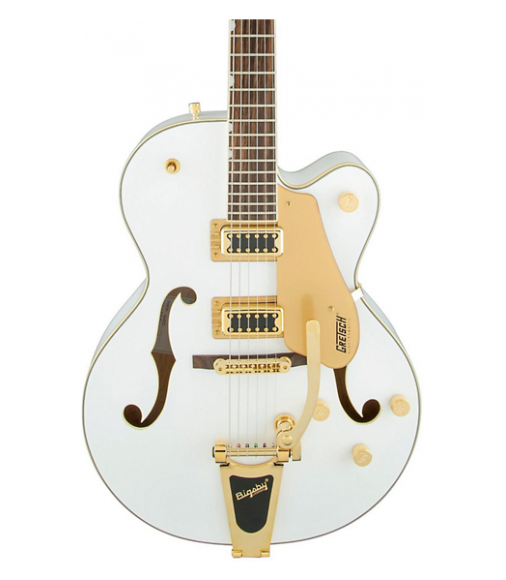 Gretsch Guitars G5420T Electromatic Hollowbody Electric Guitar White Gold Hardware