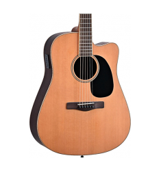 Mitchell Element Series ME2CEC Dreadnought Cutaway Acoustic-Electric Guitar Natural Indian Rosewood back/sides, Solid Red Cedar top