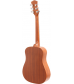 Luna Guitars Muse Safari Series Mahogany 3/4 Dreadnought Travel Acoustic Guitar Natural