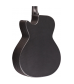 RainSong Smokey All-Carbon Stagepro Element Acoustic-Electric Guitar Dark Satin