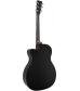 Martin Custom X Series 2016 X-000CE Auditorium Acoustic-Electric Guitar Black