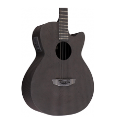 RainSong Smokey All-Carbon Stagepro Element Acoustic-Electric Guitar Dark Satin