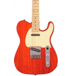G&amp;L ASAT Classic Electric Guitar Clear Orange Maple Fretboard