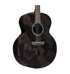 RainSong Black Ice Series BIJM1000N2 Graphite Acoustic-Electric Guitar