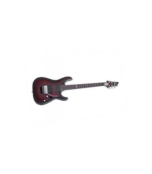 Schecter Guitar Research C-1 FR Platinum Electric Guitar Translucent Red