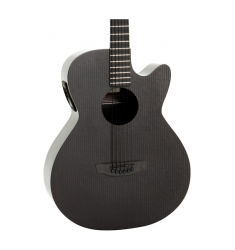 RainSong Smokey Hybrid Stagepro Element Acoustic Electric Guitar Dark Satin