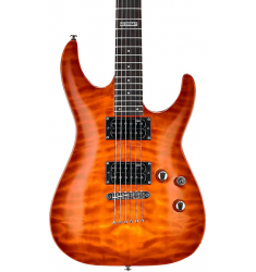 ESP LTD LMH100QMNT Quilt Maple Top Electric Guitar