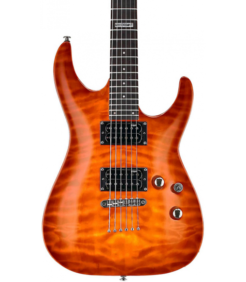 ESP LTD LMH100QMNT Quilt Maple Top Electric Guitar