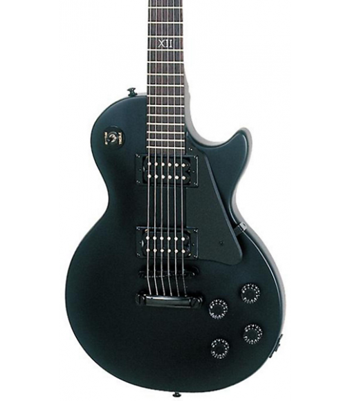 Cibson Goth C-Les-paul Studio Electric Guitar Black