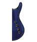 MTD Kingston Artist Fretless Bass Guitar Transparent Blue Ebonol