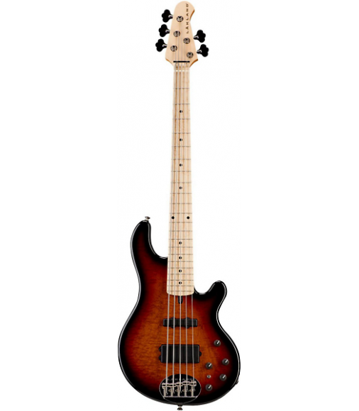 Lakland Deluxe 55-94 5-String Bass 3-Color Sunburst Maple Fretboard